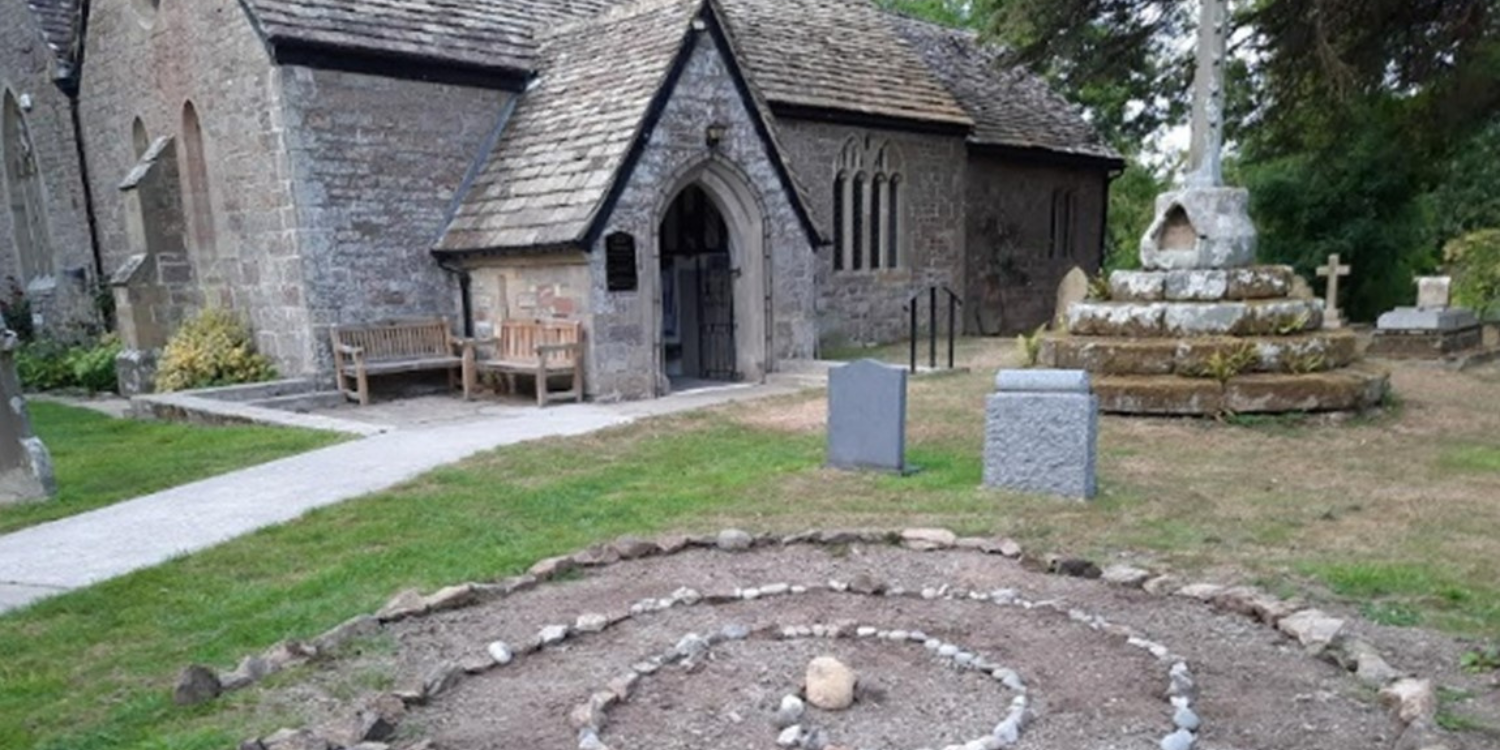 St Dubricius church and Labyrinth
