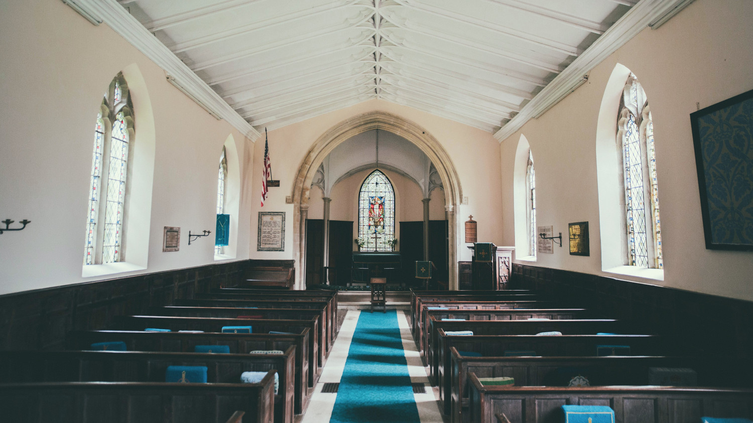 Image of the inside of a church