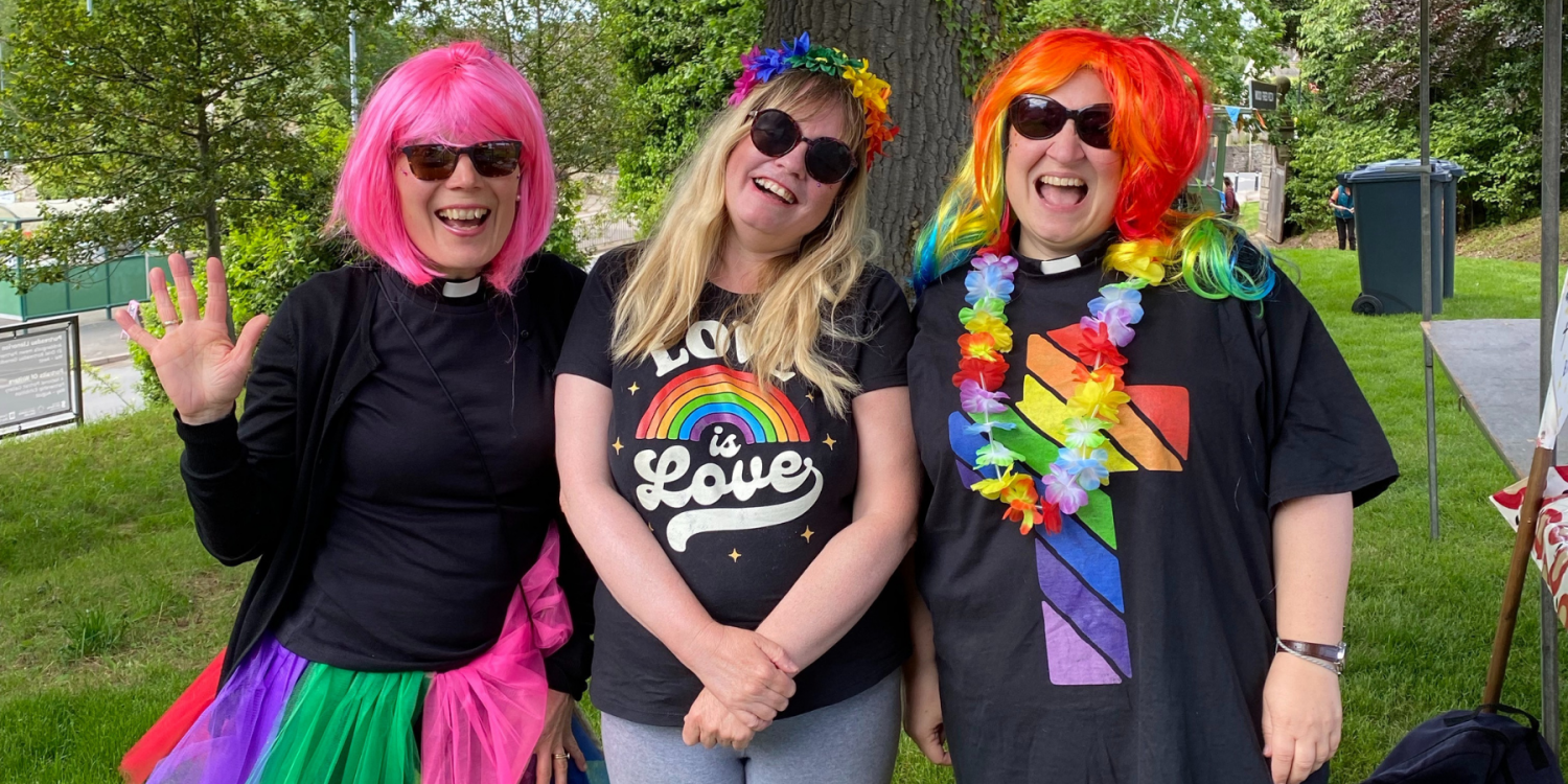 Hay Pride 2022 Angie, Jade and Luci parade ready 