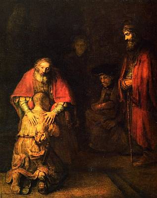 Rembrandts The Return of the Prodigal son 