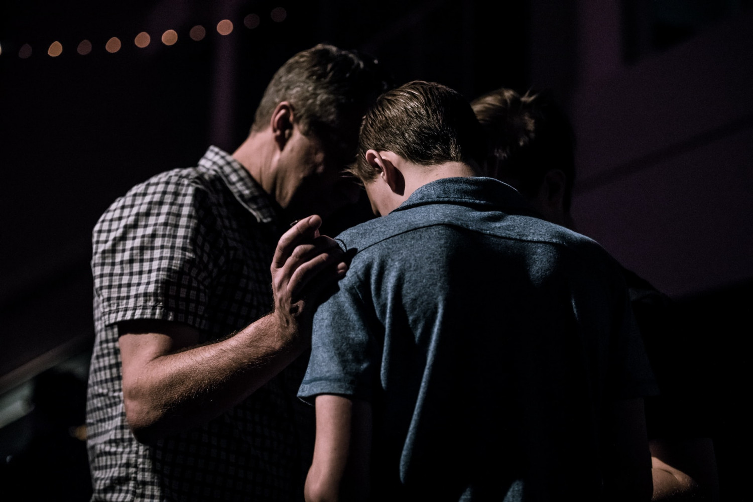 Local Ministry - Two men praying together