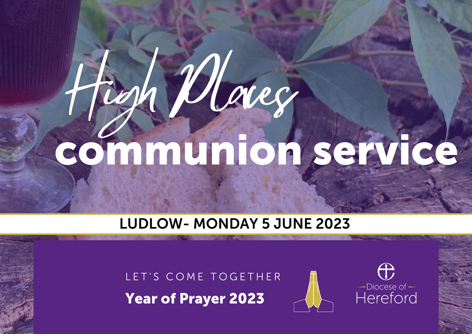 Bread and Wine - Invitation to Holy Commuion Service