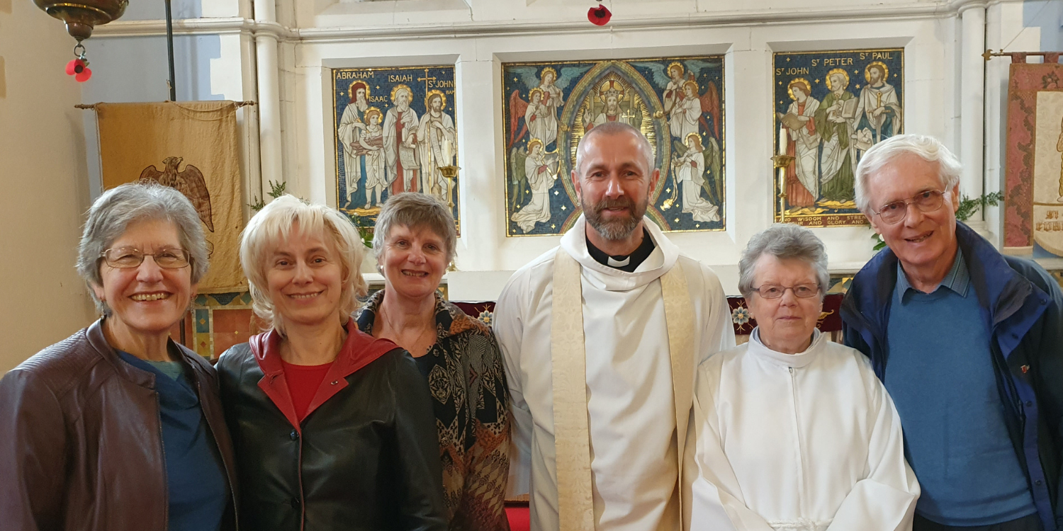 Local Pastoral Visitors in Ludlow with Revd Kelvin Price