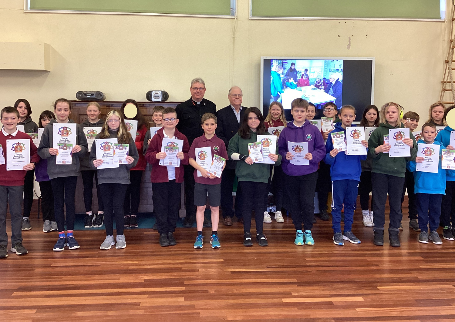 Year 6 Pupils ChristChurch CE Primary School receive Archbishop's Award