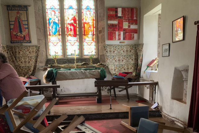 The story of St Dubricius Church, Whitchurch, part of the Wye Reaches benefice, offers an inspiring story of finding hope amidst the devastation of an environmental disaster. 
