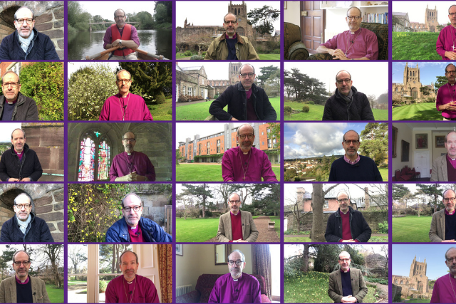 Open A special centenary edition marks the Bishop’s weekly video message in Hereford Diocese